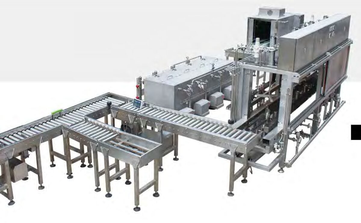 Automatic Kegging and Keg Washing Line